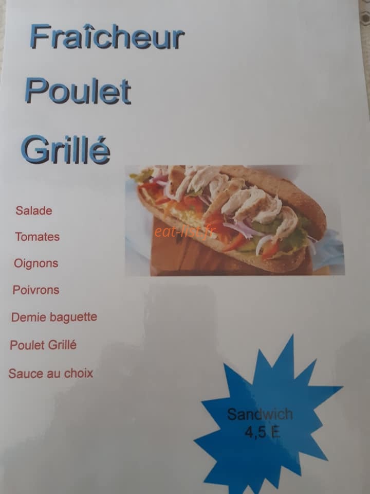 La Barque à Frites — carte page 2