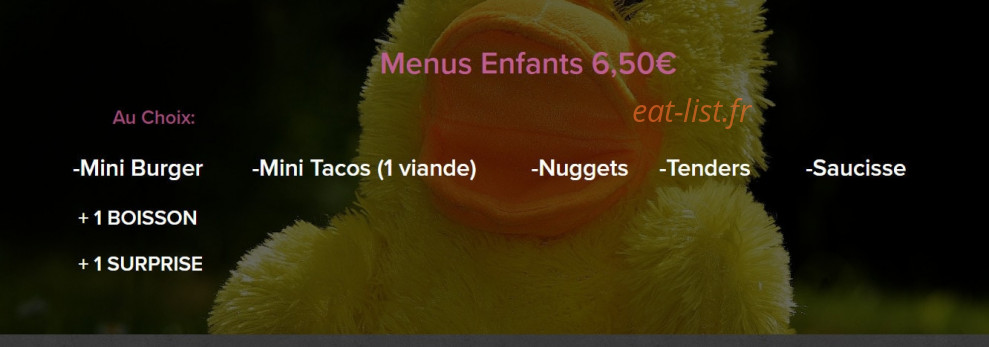 O Snackeur — carte page 5