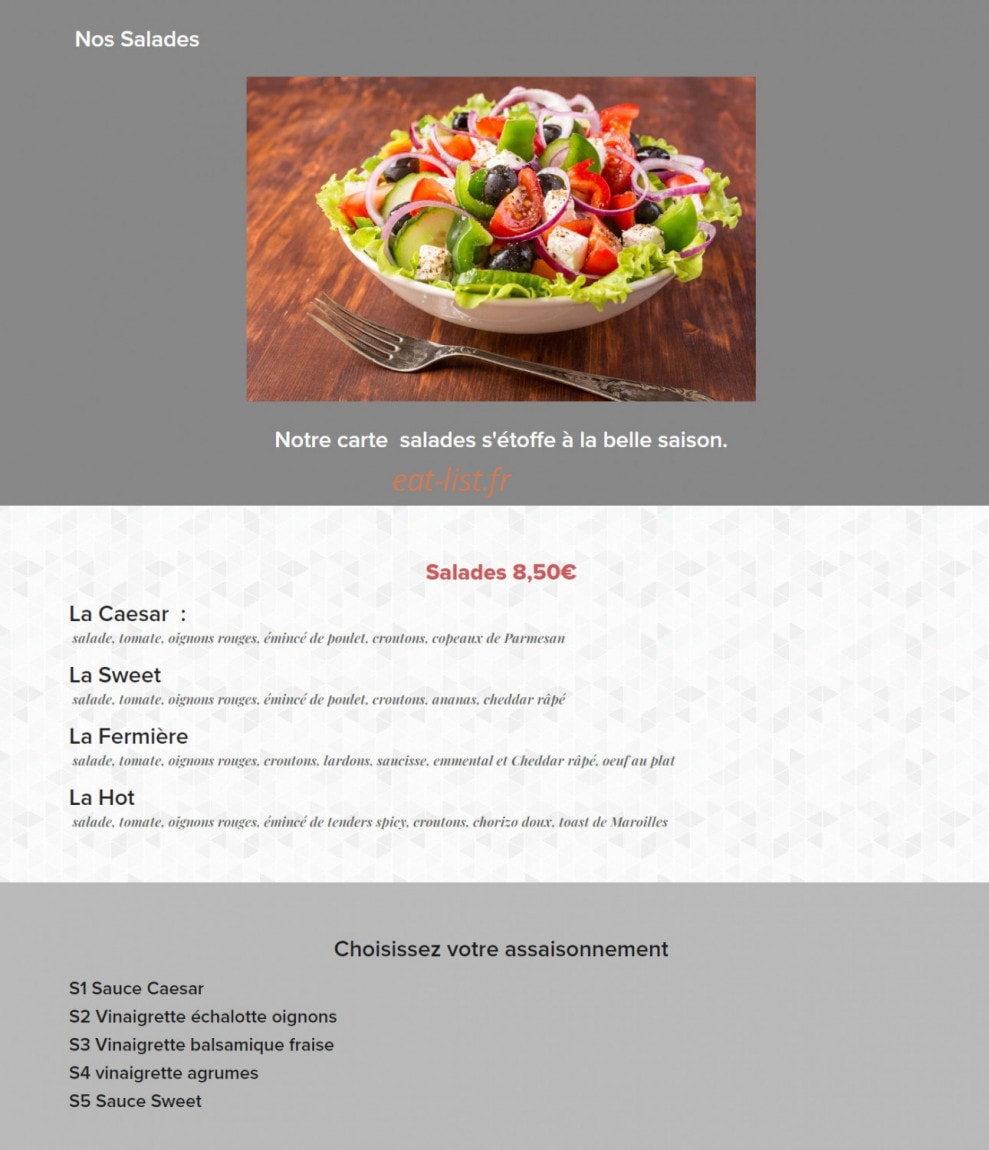 O Snackeur — carte page 3