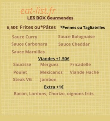 O Snackeur — carte page 4