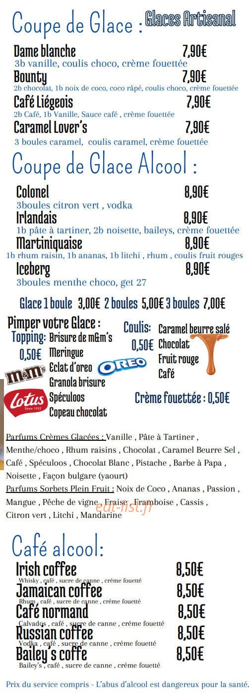 Ch’ti Resto — carte page 3