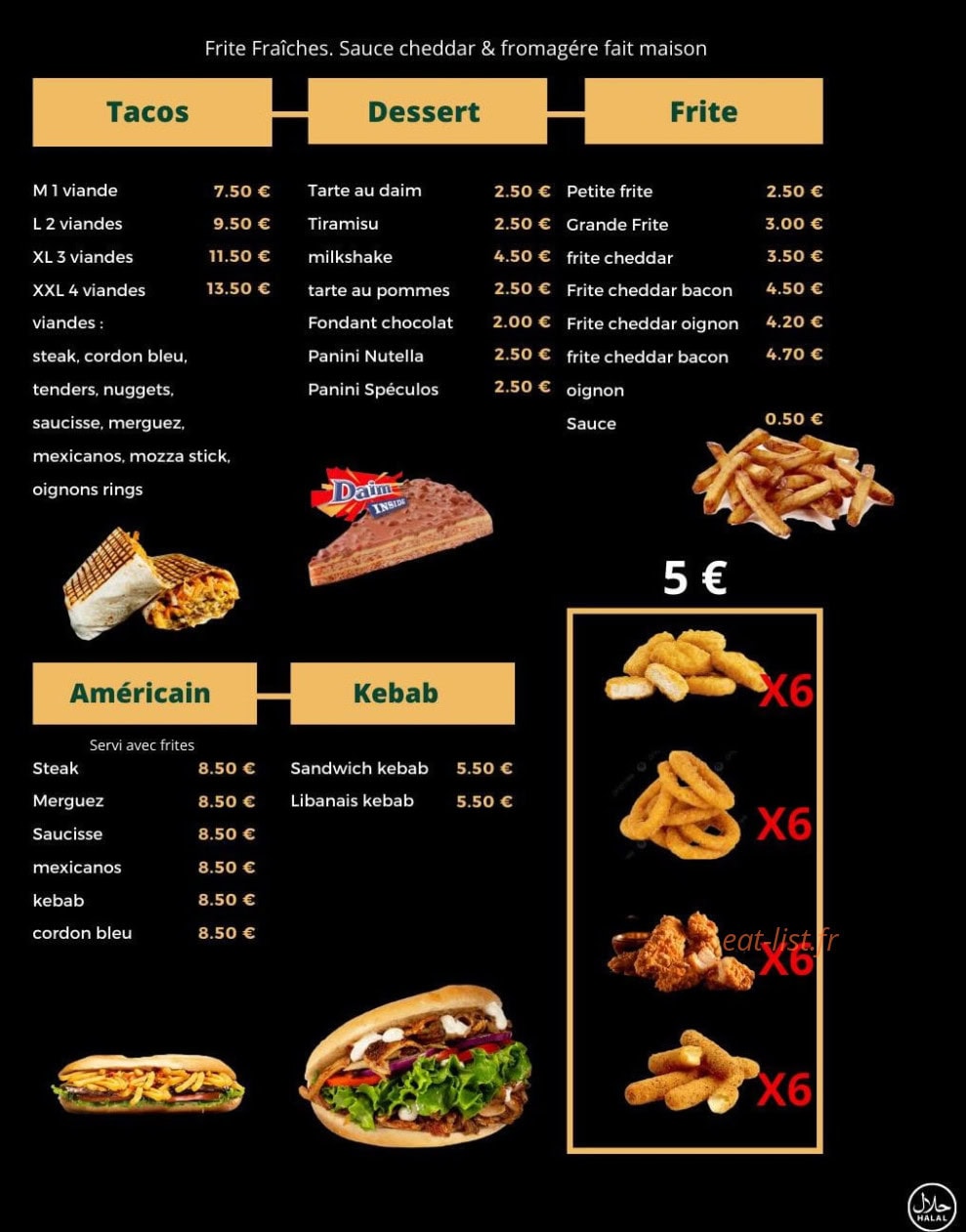 Good Burger — carte page 2