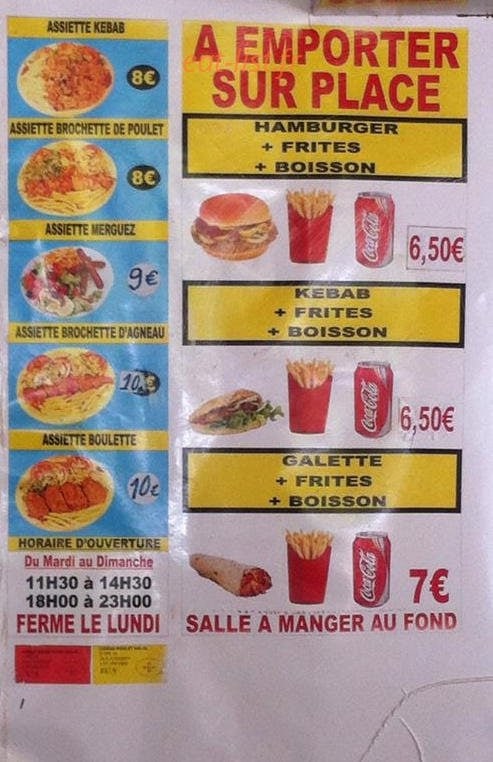 Grill Istanbul — carte page 1
