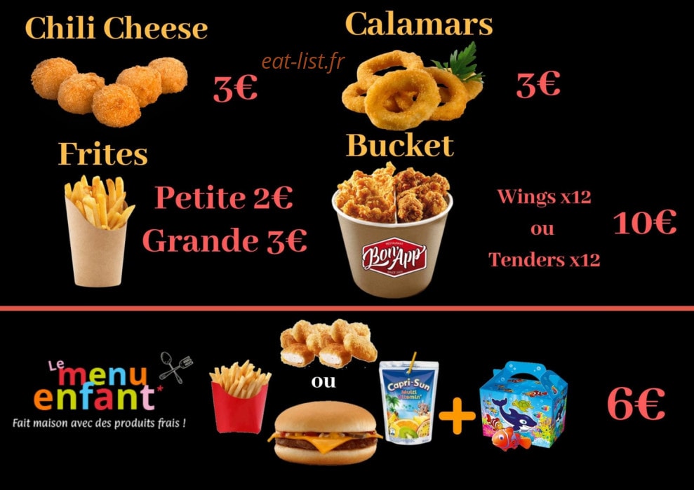 Chic'n Food — carte page 4