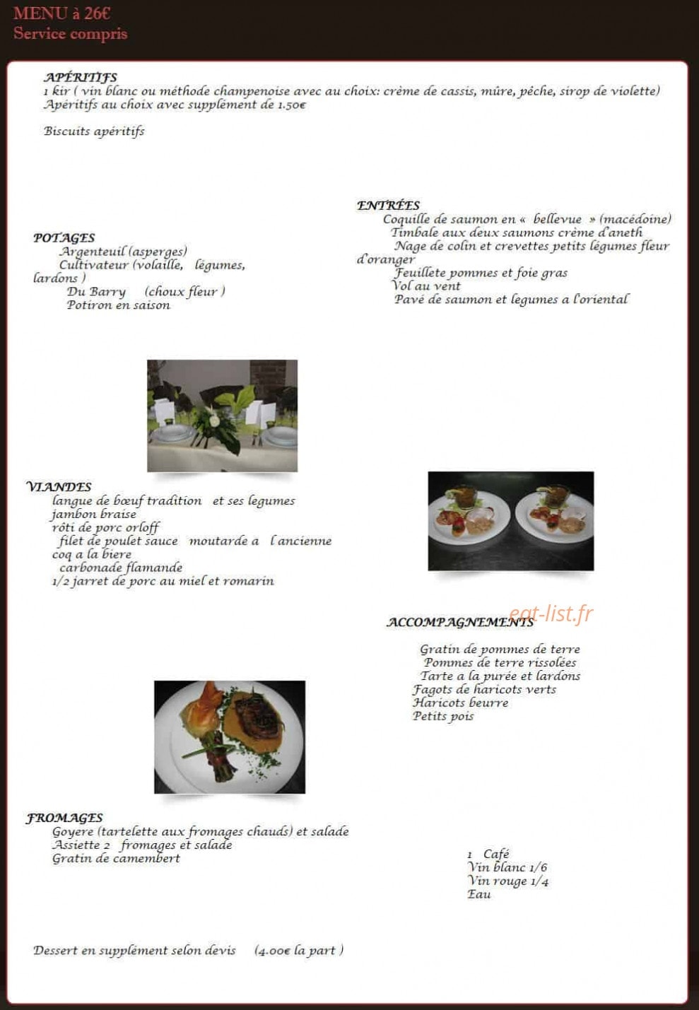 La Campésina — carte page 4