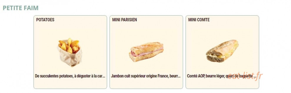 Pomme de Pain — carte page 3