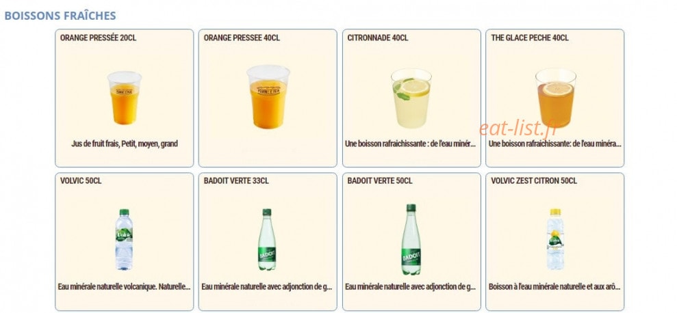 Pomme de Pain — carte page 8