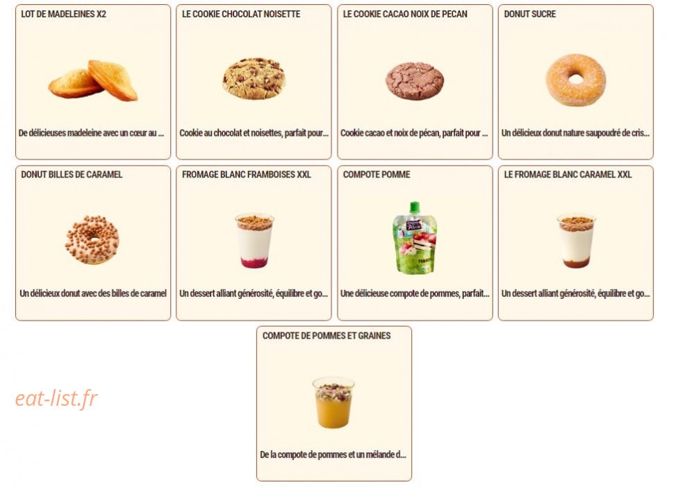 Pomme de Pain — carte page 7