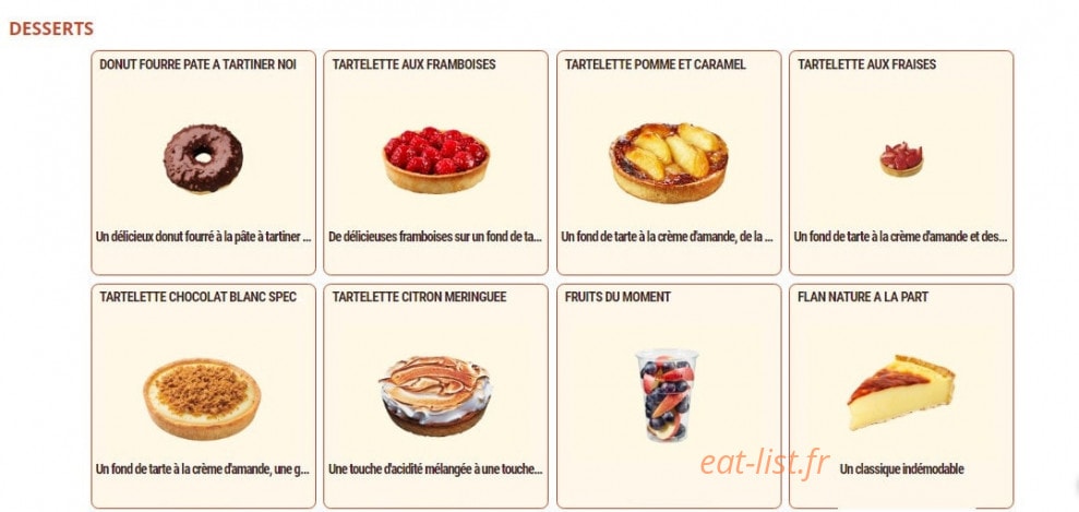 Pomme de Pain — carte page 6