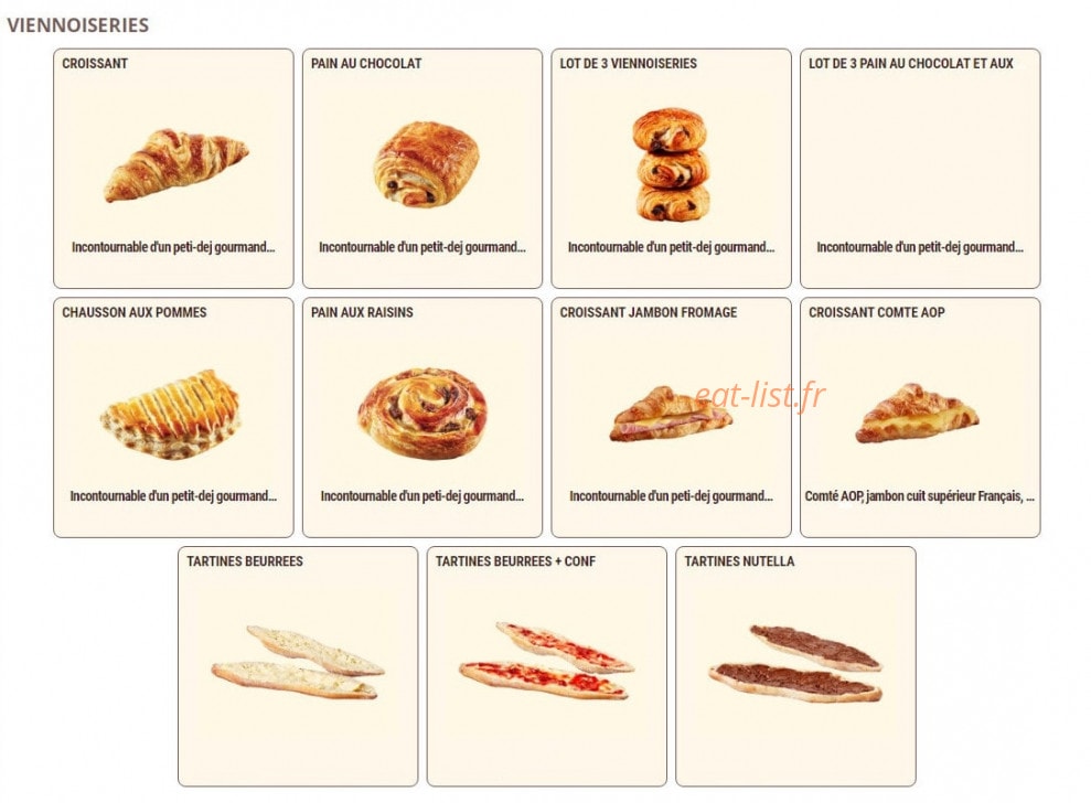 Pomme de Pain — carte page 2