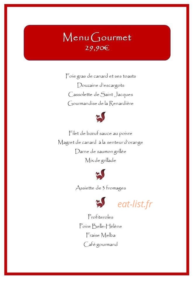 La Renardiere — carte page 3