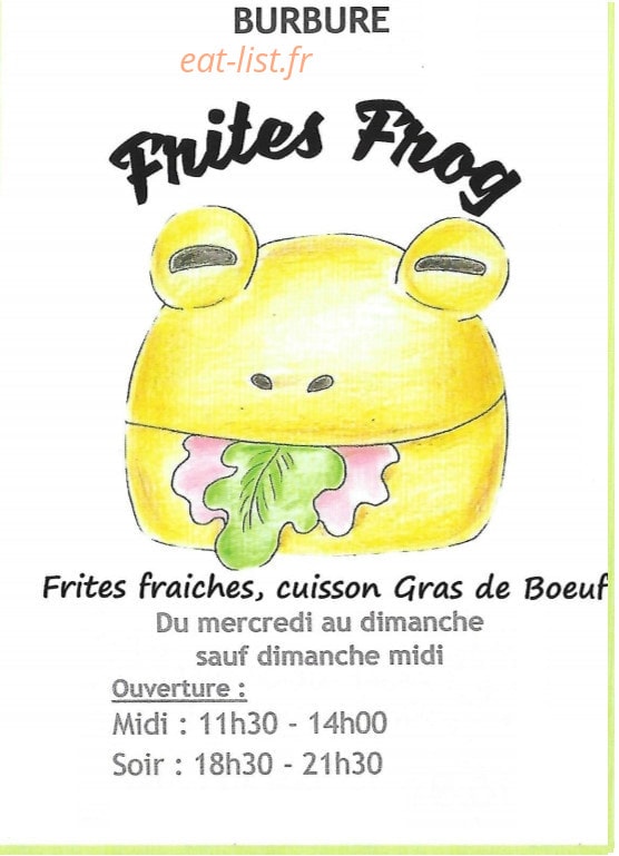 Frites Frog — carte page 1