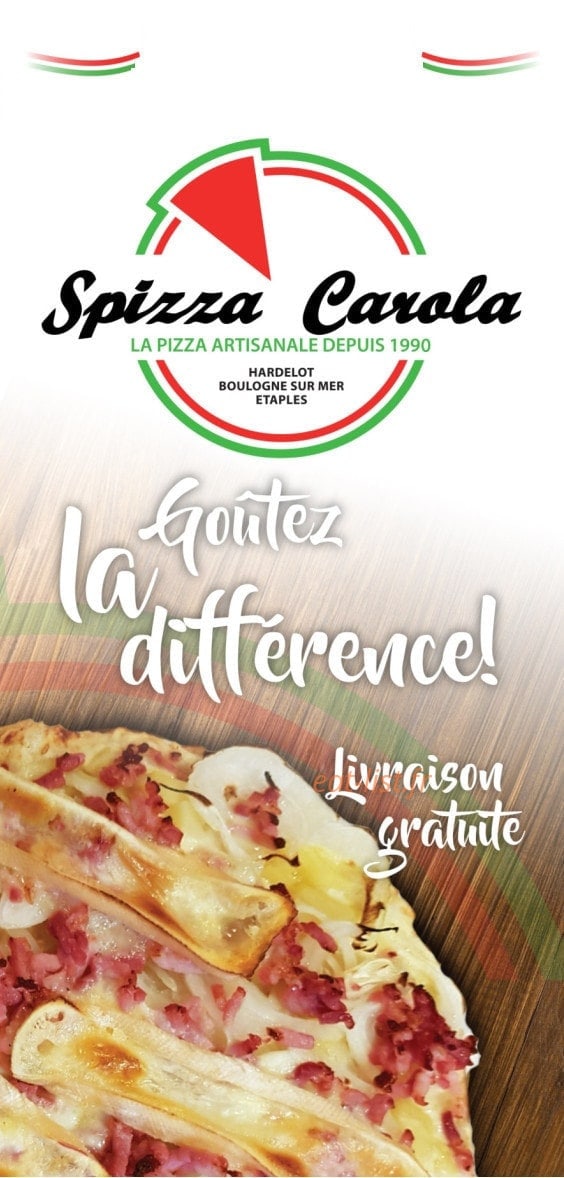 Spizza Carola — carte page 1