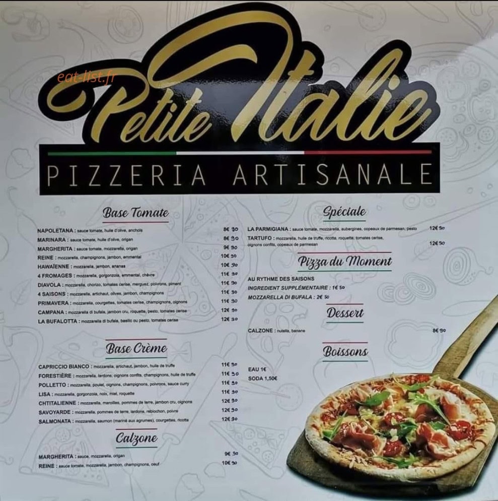 La Petite Italie — carte page 1