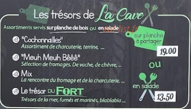 Cave Du Fort — carte page 1