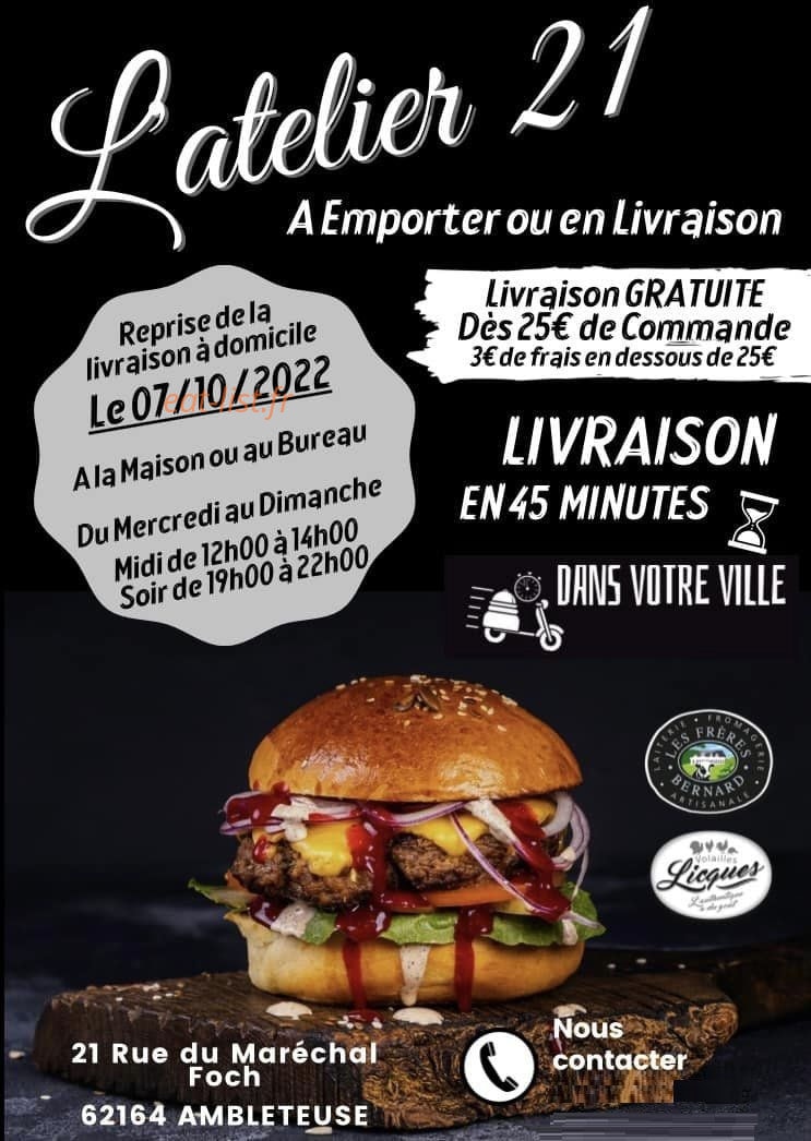 L’atelier 21 — carte page 1