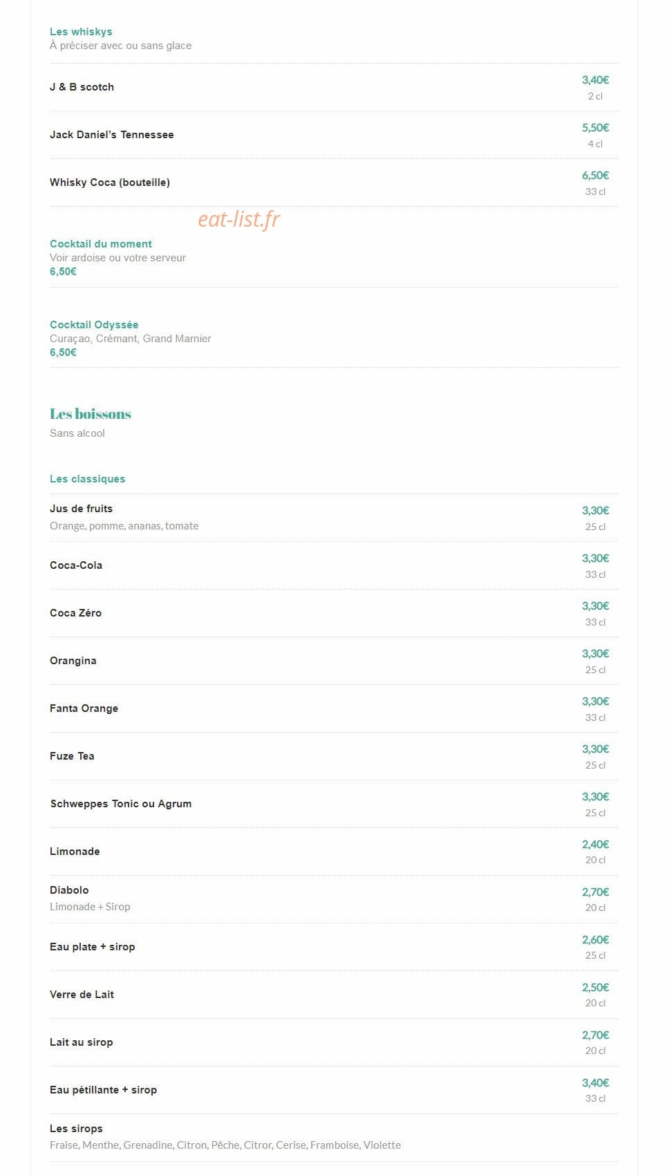 Odyssee — carte page 8