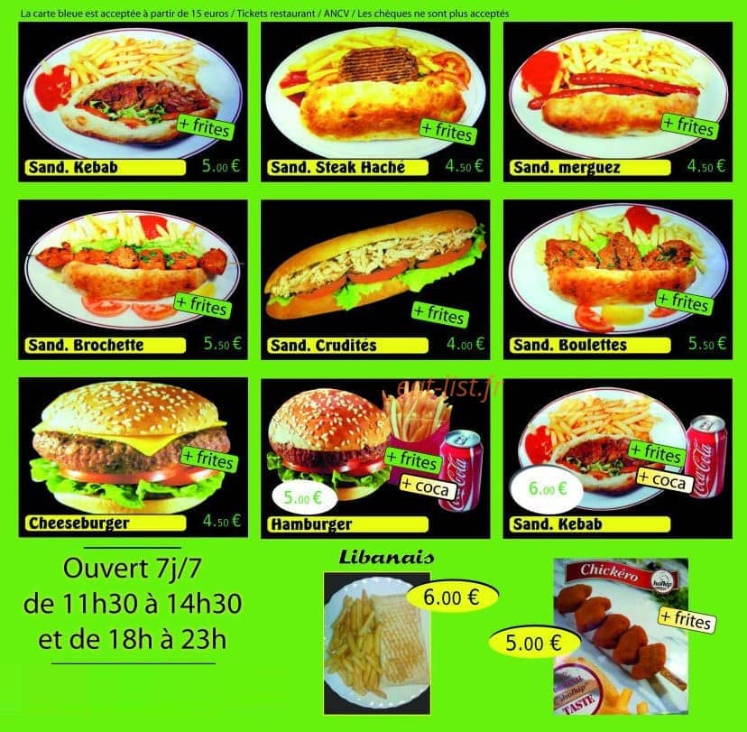 Chez Murat — carte page 2