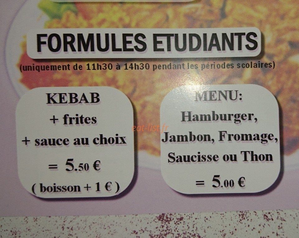 Chez Murat — carte page 3