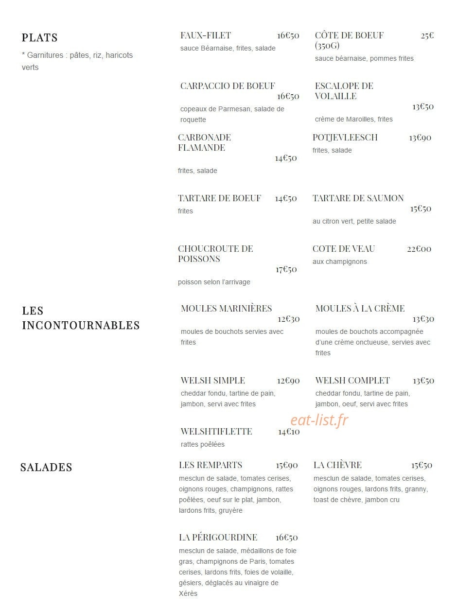 Les Remparts — carte page 3