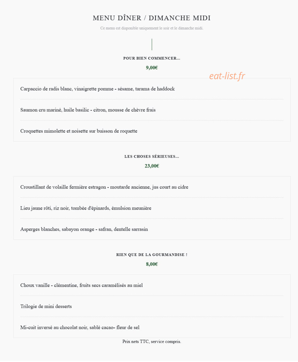 À travers champs — carte page 2
