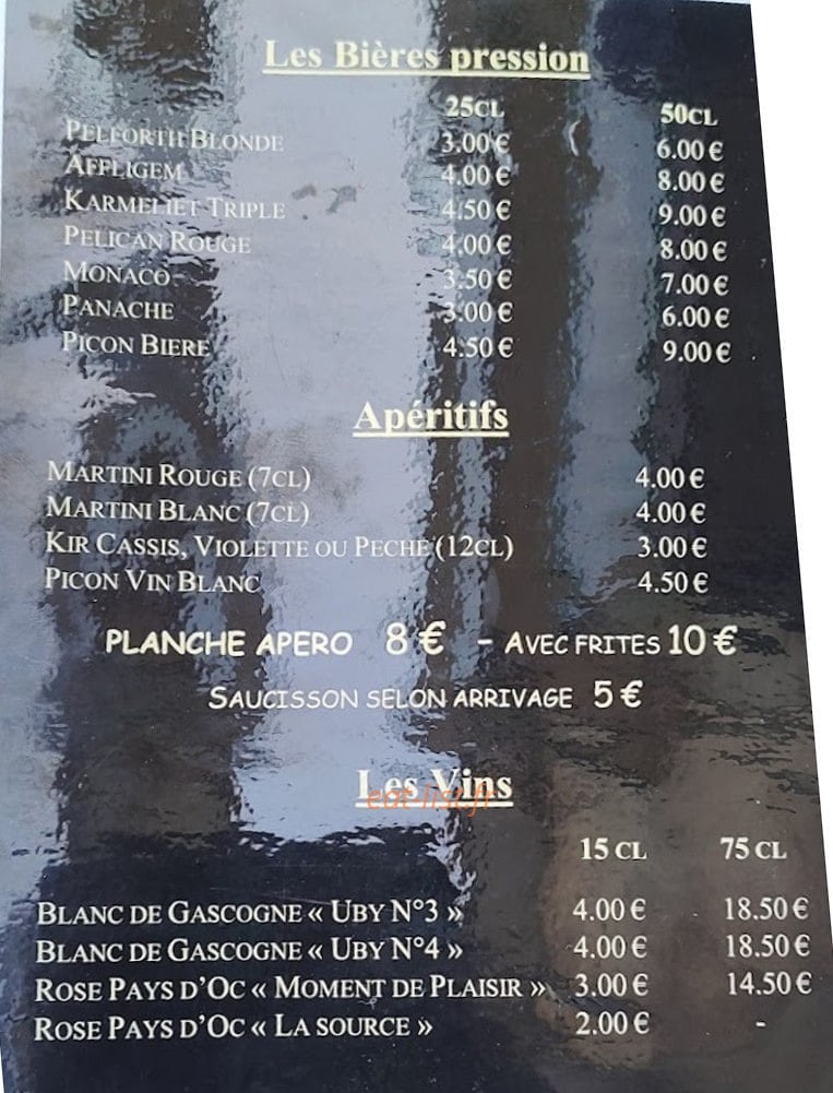 Le New Beach — carte page 3