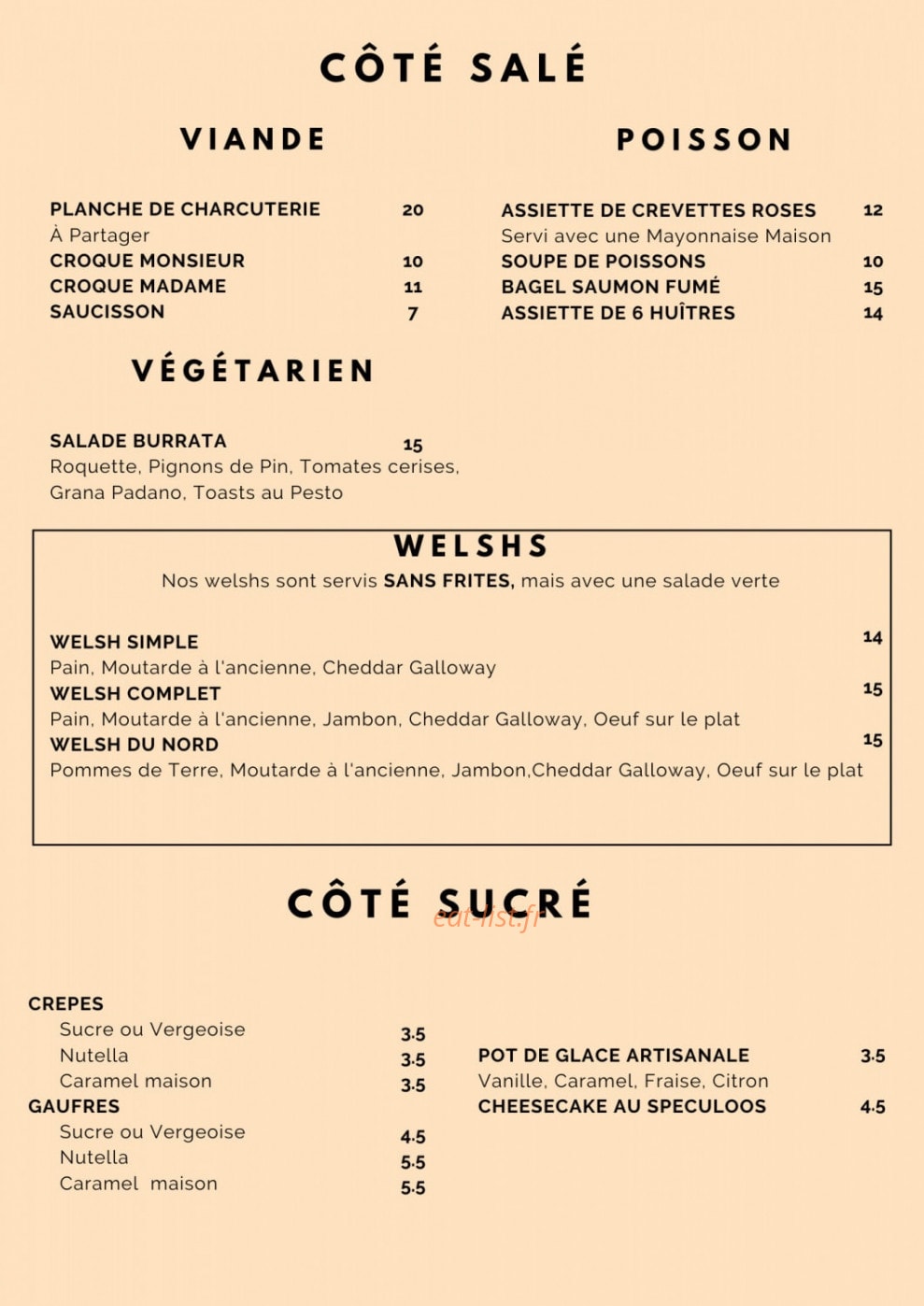 La Digue — carte page 1