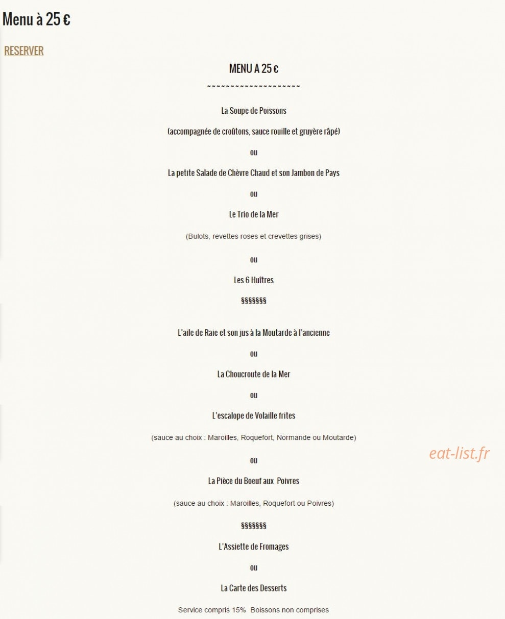 Le Bellevue — carte page 3