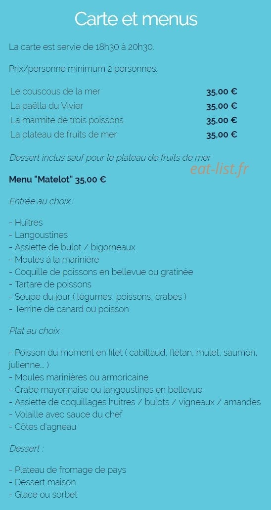 Le Vivier — carte page 4