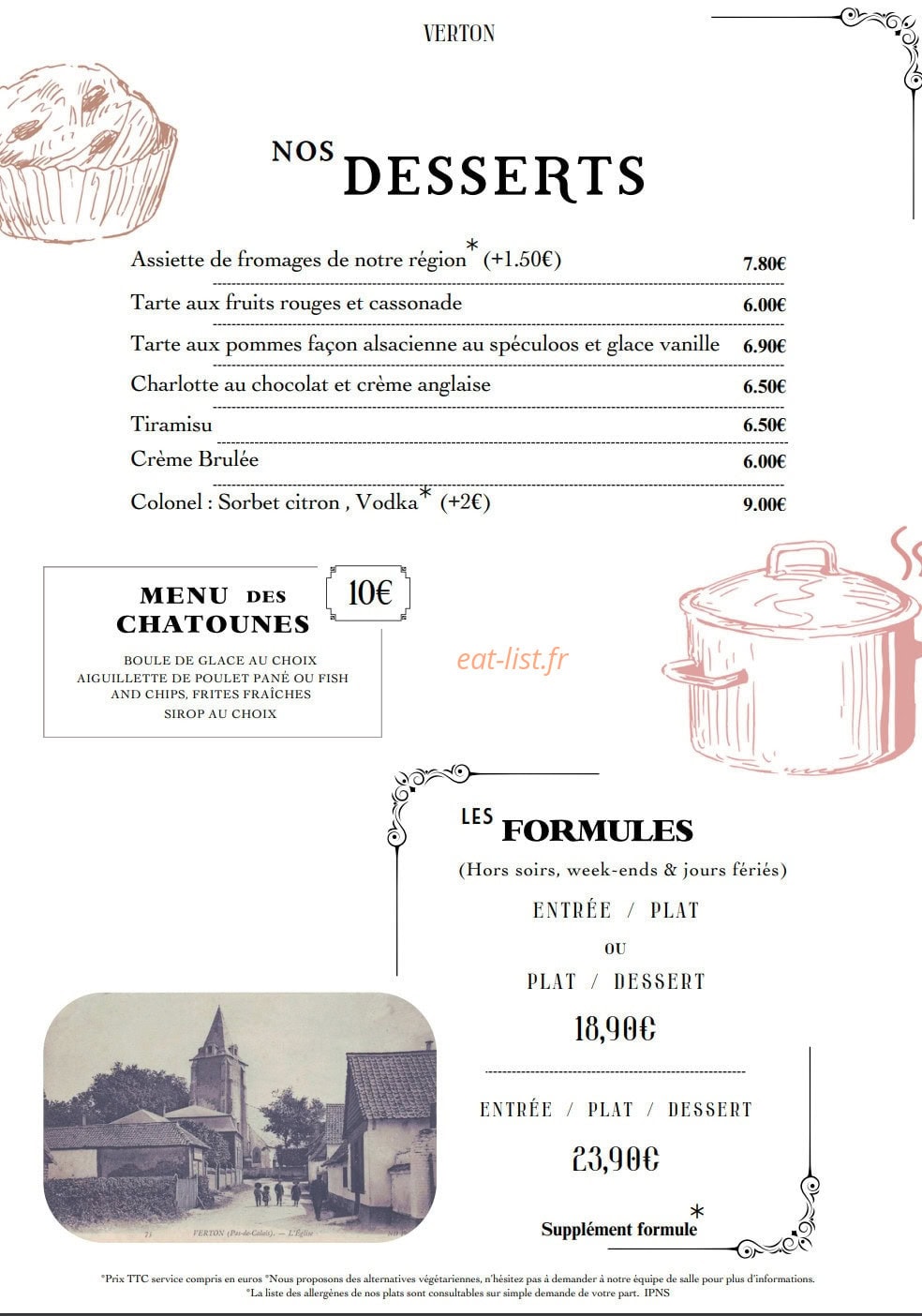 La Petite Marmite — carte page 2