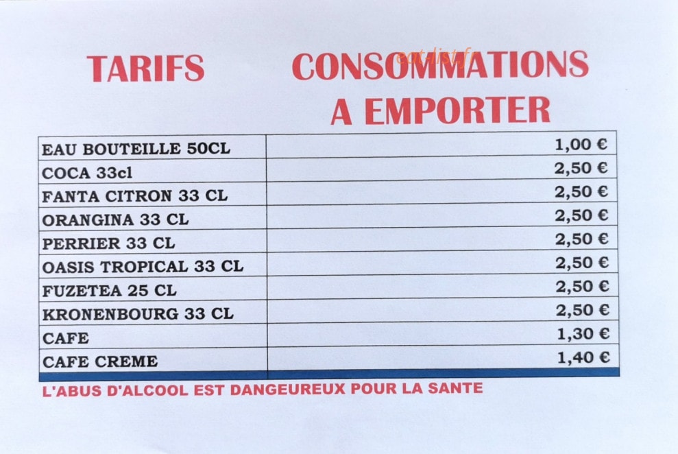 Au Domaine de Waben — carte page 2