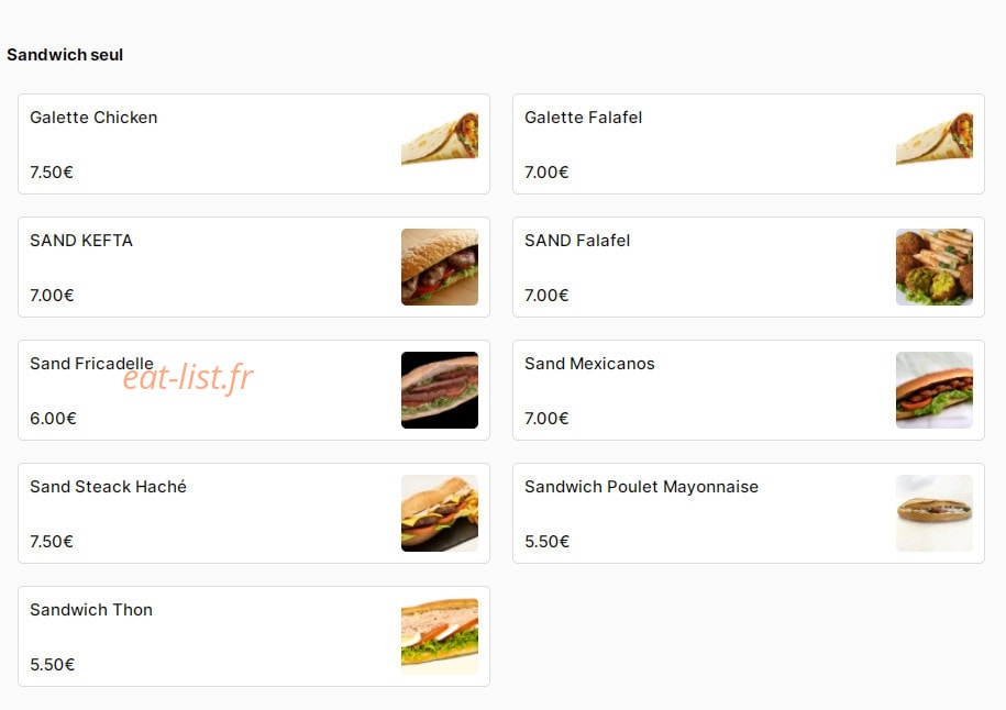 Delis Time — carte page 4