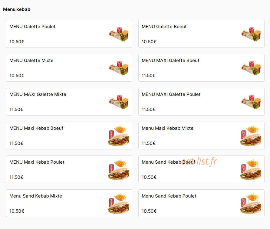 Delis Time — carte page 1