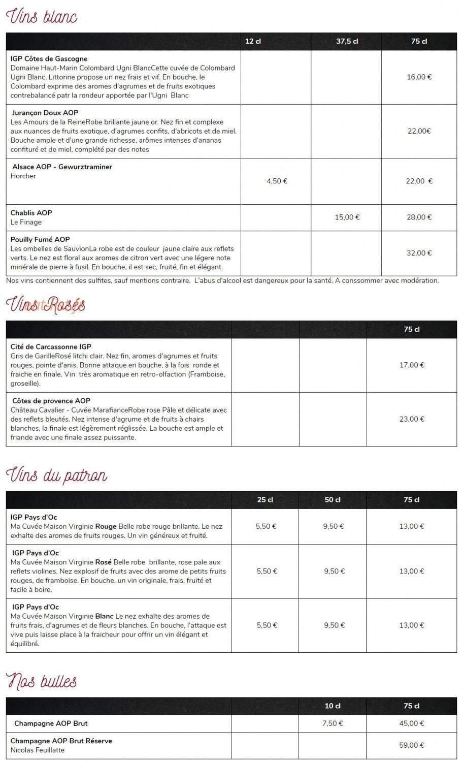Le Campagnard — carte page 13