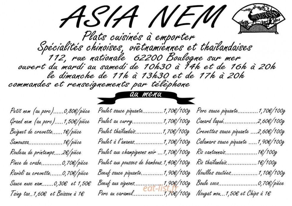 Asia mem II — carte page 1
