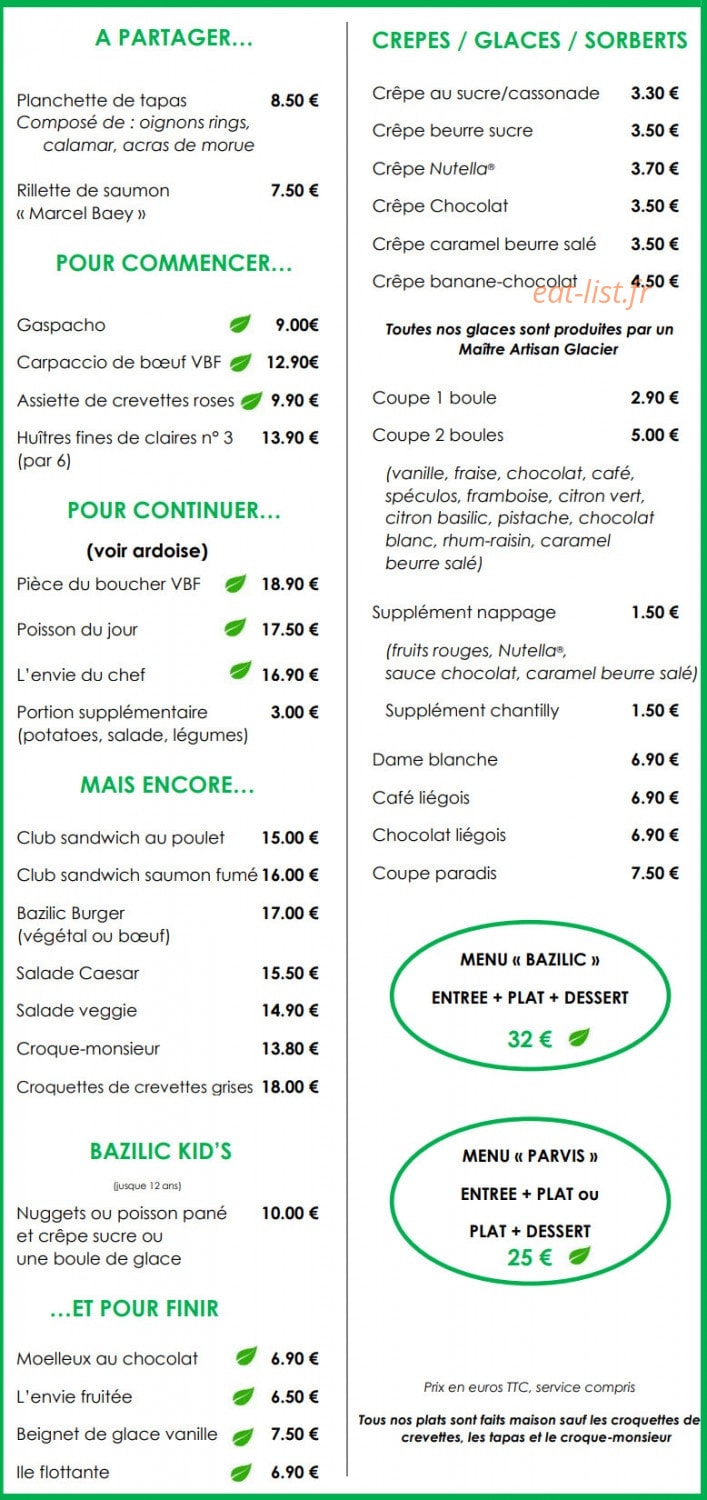 Bazilic — carte page 1