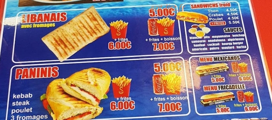 Galatasaray Kebab — carte page 2