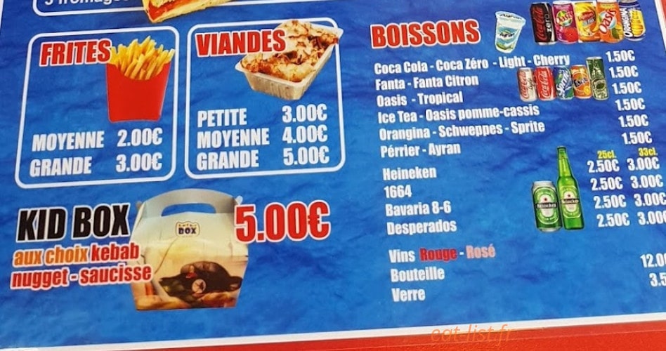 Galatasaray Kebab — carte page 3