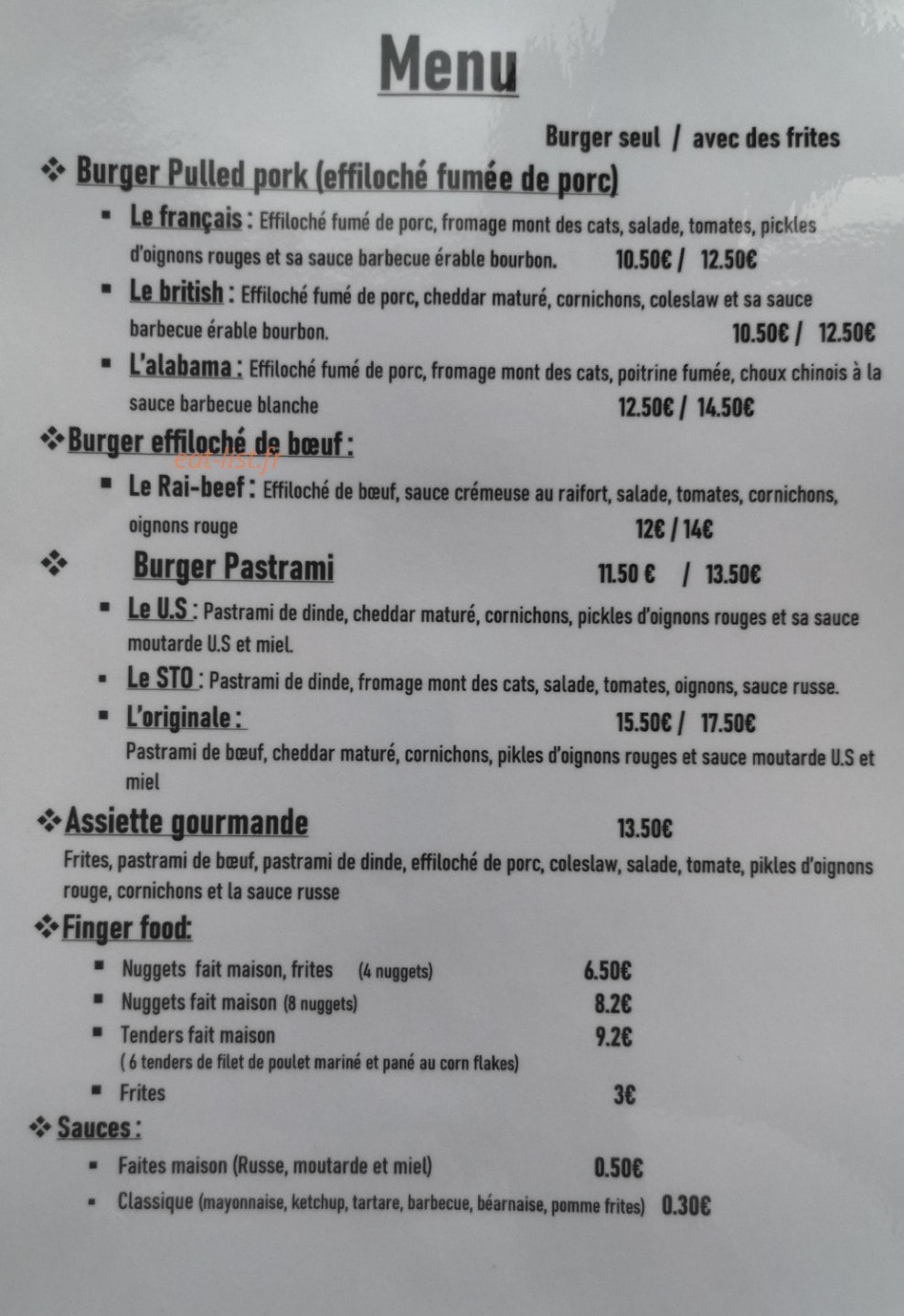 L'effiloché — carte page 1