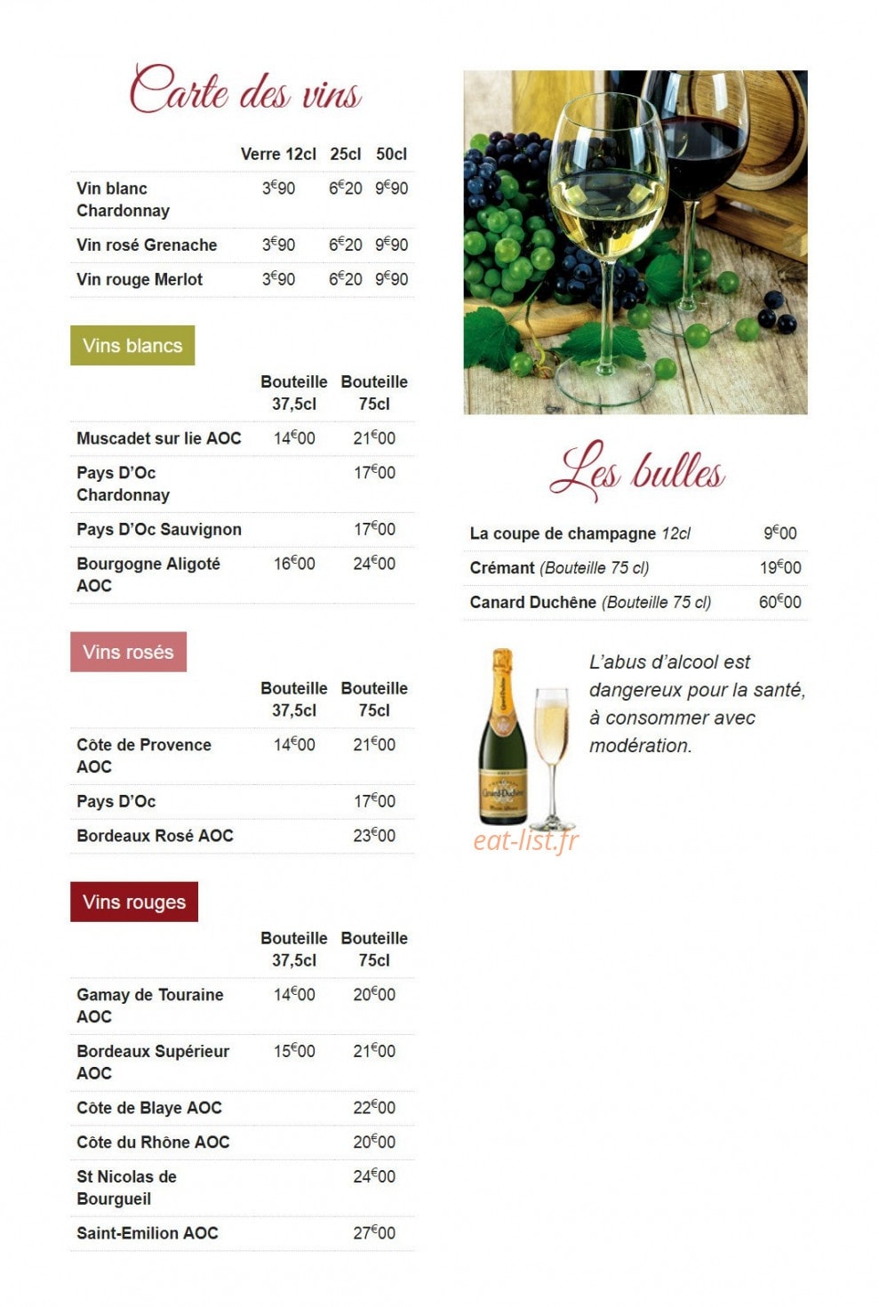 L'Escale — carte page 2
