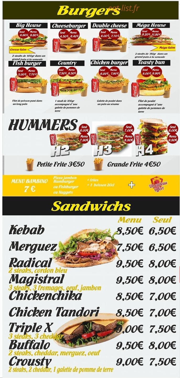 La casa della pizza — carte page 6