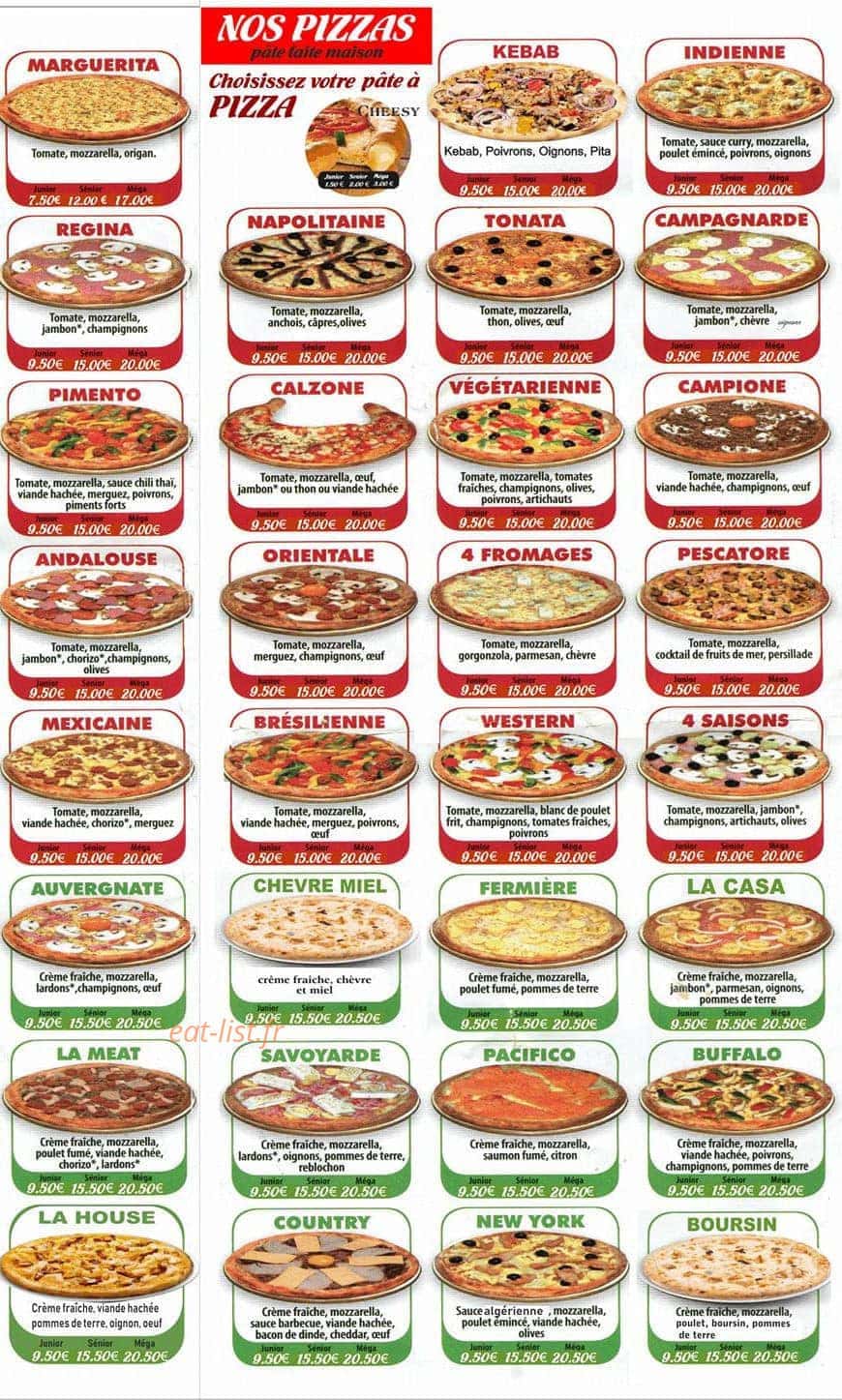 La casa della pizza — carte page 5