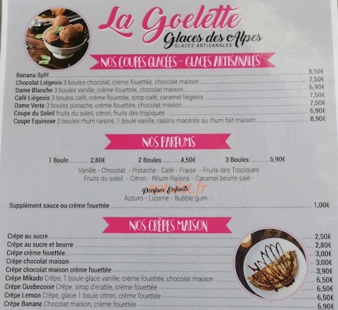 La Goellette — carte page 2