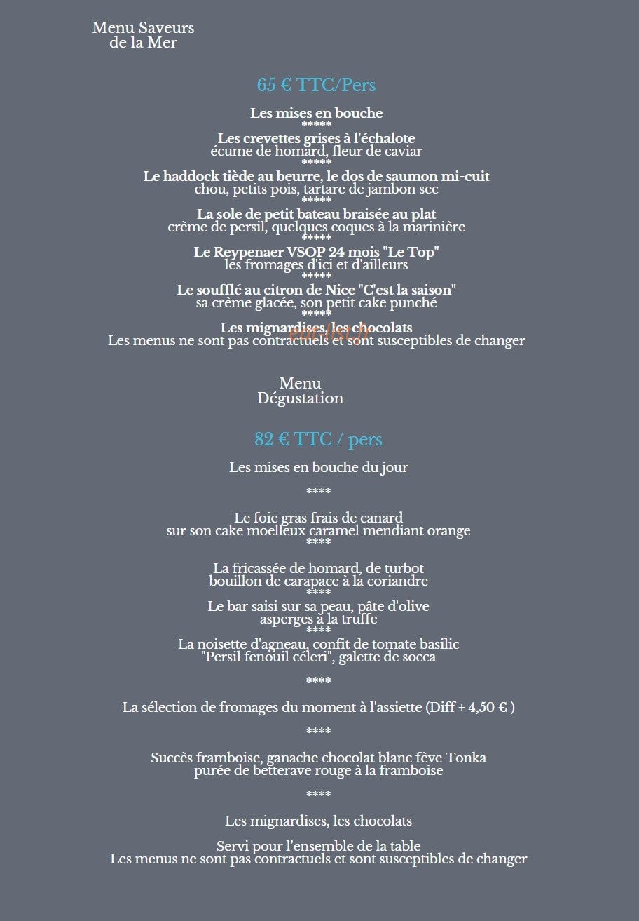 La Matelote — carte page 2