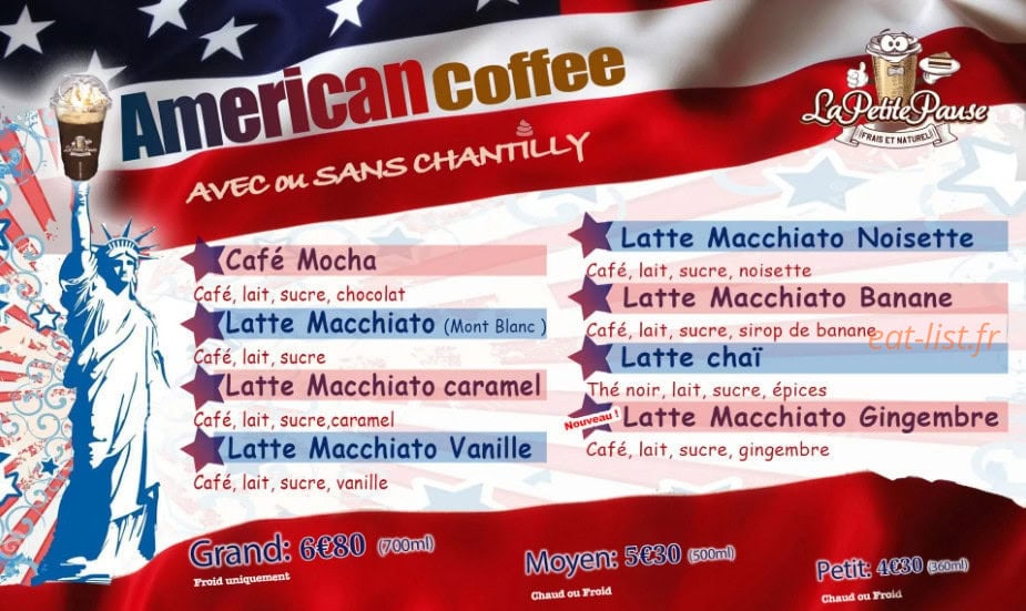 La petite pause — carte page 12