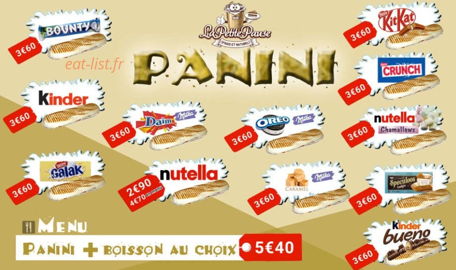 La petite pause — carte page 7