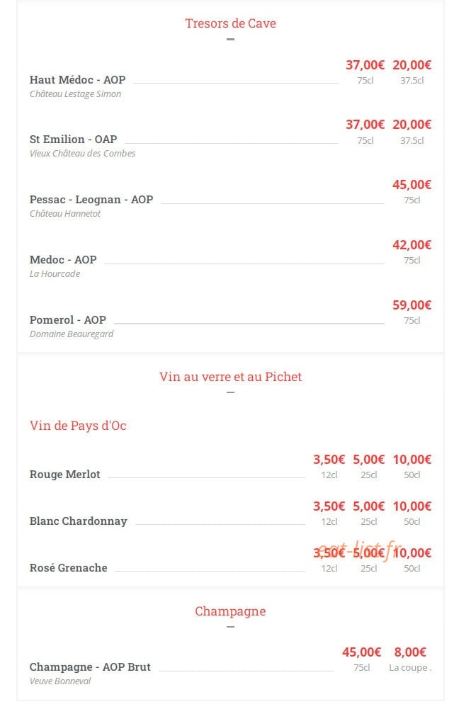 La Poivrière — carte page 13