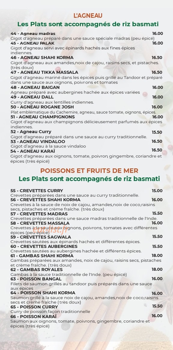 La Vallée du Kashmir — carte page 3