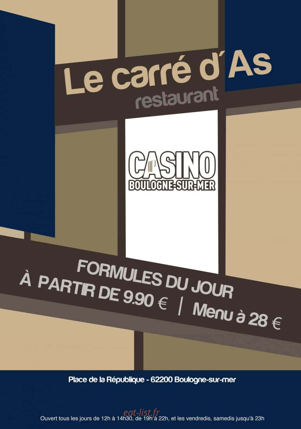 Le Carré d'As — carte page 1