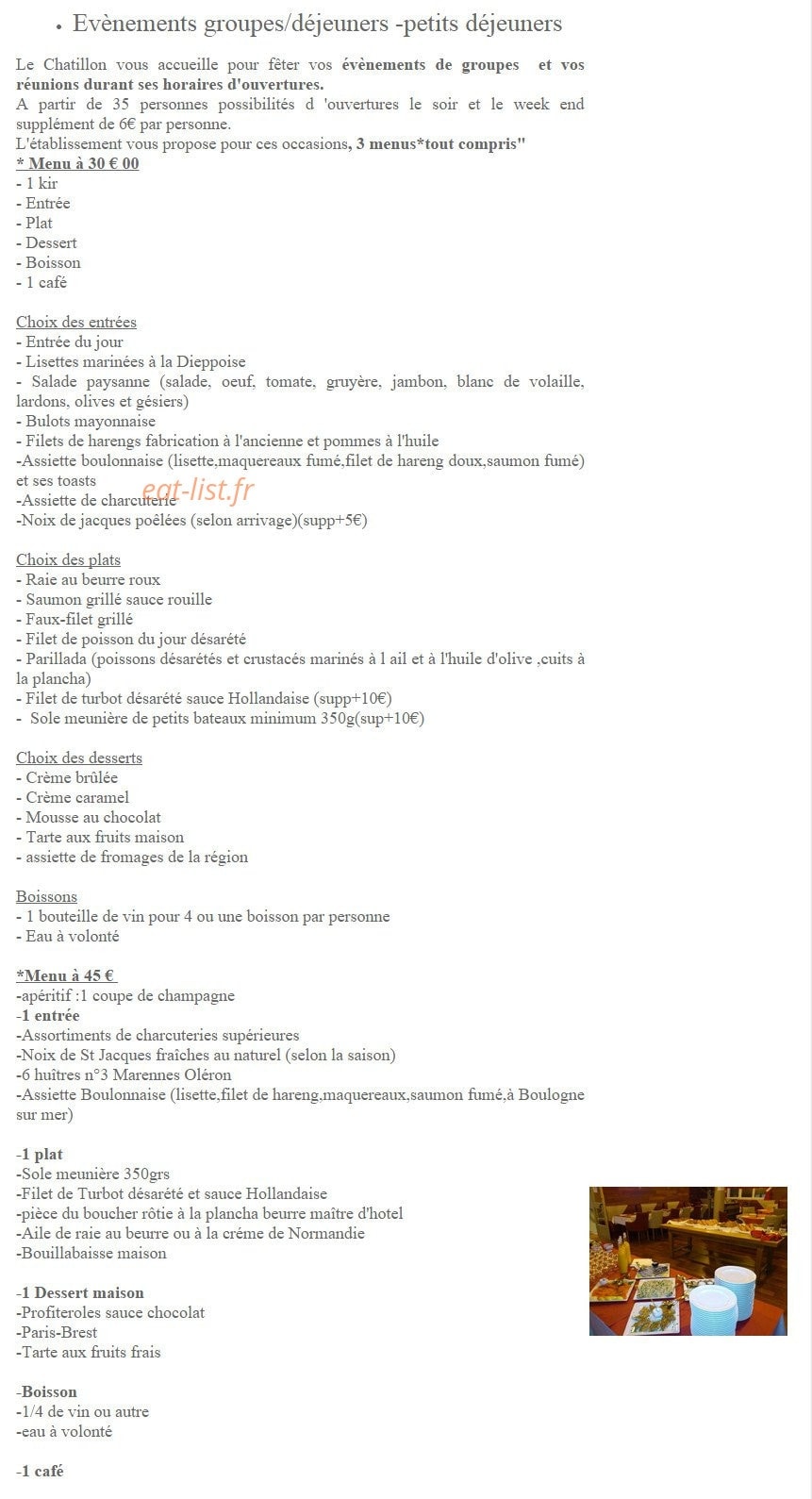 Le Chatillon — carte page 2